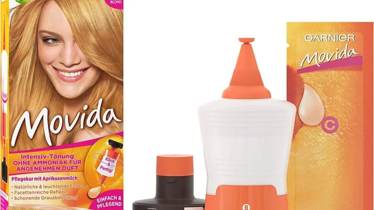 Boîte de coloration Garnier Movida 10 Blond Doré. Avis sur ce shampoing colorant : facile, sans ammoniaque, pour une couleur naturelle et des reflets lumineux.