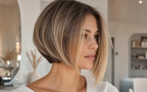 Carré destructuré cheveux fins, un style moderne et aérien qui donne du volume.