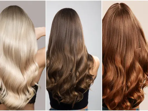 Trois chevelures : blonde, brune, rousse. Comment rattraper une coloration qui vire au roux ?