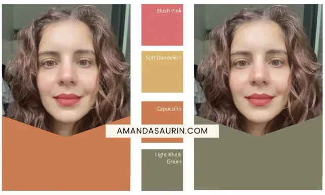 Quelle couleur de cheveux pour une brune au teint clair ? Ce visuel propose des teintes comme le blush pink, le soft dandelion et le capuccino.