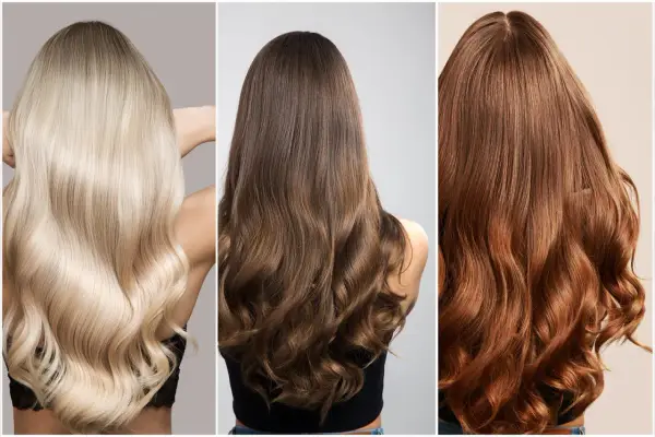 Trois chevelures : blonde, brune, rousse. Comment rattraper une coloration qui vire au roux ?